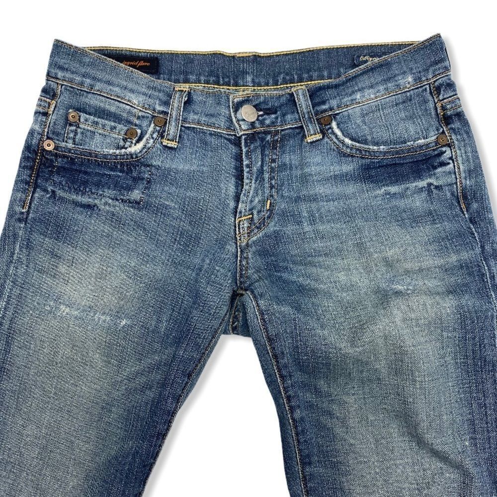 Citizens Of Humanity Women's Ingrid Flare Ditsy Size 26 - Picture 5 of 11